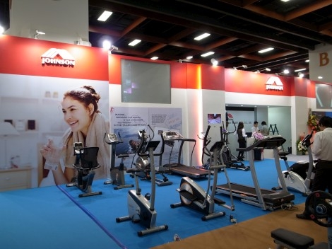 Johnson Health Tech TaiSPO<br>喬山科技參展台北國際體育用品展
