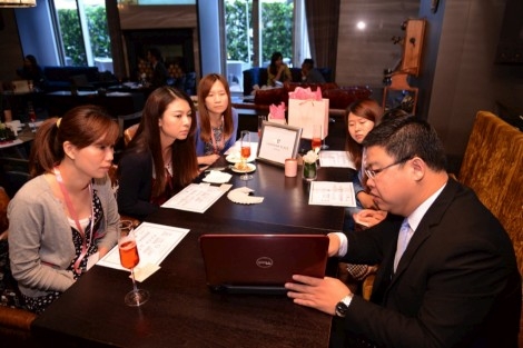 Langham Asia Sales Mission Taipei 2014<br>香港朗廷酒店集團午宴及交流展示會