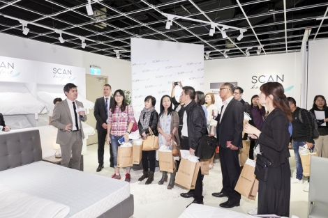 SCAN KOMFORT & with f.a.n. Frankenstolz Cooperation Press Conference<br>詩肯睡眠與德國 f.a.n. Frankenstolz合作簽約記者會